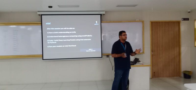 Intel Student Ambassador, PES University